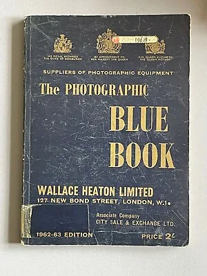 Wallace Heaton Photographic Blue Book 1962-63 Edition • £9.50