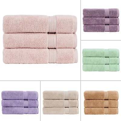 Christy Bath Hand Face Towels - Serene Pastel 100% Combed Cotton Highly Durable • £7