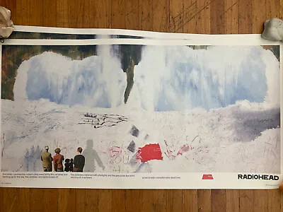 $175 • Buy RADIOHEAD ORIGINAL Tour Poster Kid A 2000 Stanley Donwood