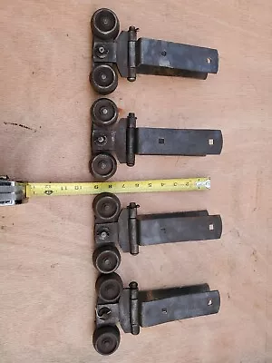 Set Of 4 Functioning Antique Barn Door Rollers • $80