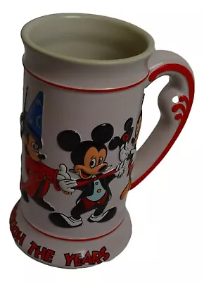 Mickey Through The Years Beer Stein / Coffee Mug Disney Ceramarte Made In Brazil • $24