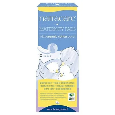 Natracare New Mother Pads Maternity - 10 Per Pack • £6.69