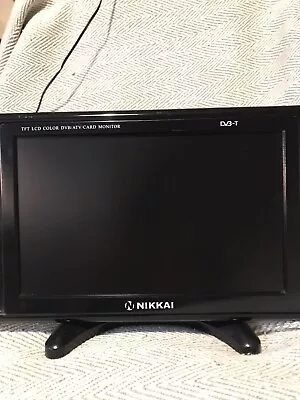 Nikkai TV 7” Screen 12v/240v Portable TV - Built In Free View • £44.99