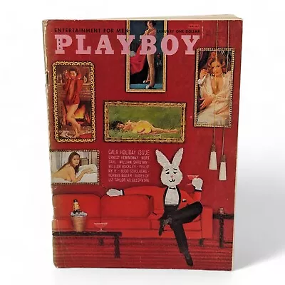 Playboy Magazine Janurary 1963 ADULT ENTERTAINMENT MAGAZINE • $44.99