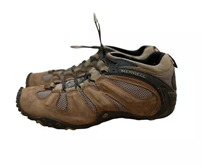 Merrell Chameleon Cham 8 Stretch Kangaroo Brown Hiking Shoes Size 12 • $40