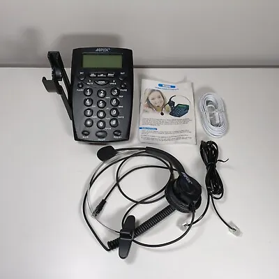 AGPtek Business / Call Center Dialpad Headset With Tone Dial Key Pad HA0100 • £9.99