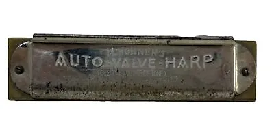 Antique/Vintage M. Hohner's AUTO-VALVE HARP Harmonica In Key Of  C  Organ Tone • $69.99