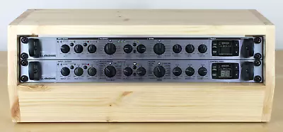 £72.50 • Buy Solid Pine 2u Mini Small 19  Inch Wooden Rack Unit/case/cabinet Studio/recording