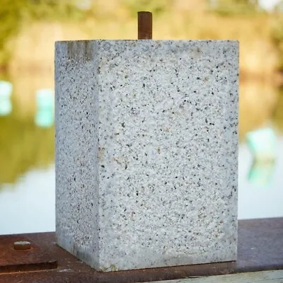 £43.20 • Buy Granite Straight Staddle Stone/Oak Framed Building Pad 150mmx150mm H230mm