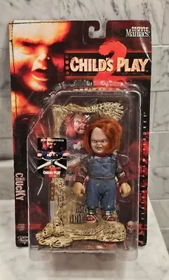 1999 Movie Maniacs Series 2 Child's Play 2 Chucky Action Figure McFarlane Toys • $42.99