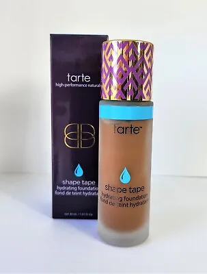 TARTE NIB Shape Tape Hydrating Foundation In Mahogany - Full Size 30ml • $24.95