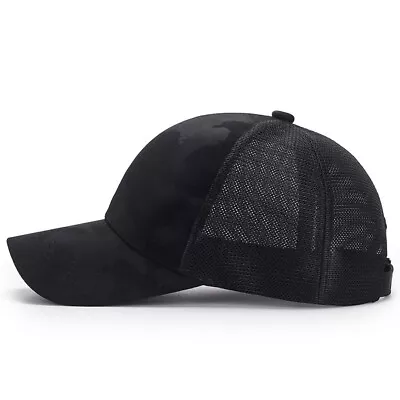 Beechfield Camo - Summer Army Urban Baseball Cap Men/Women Snapback Trucker Hat • £9.99