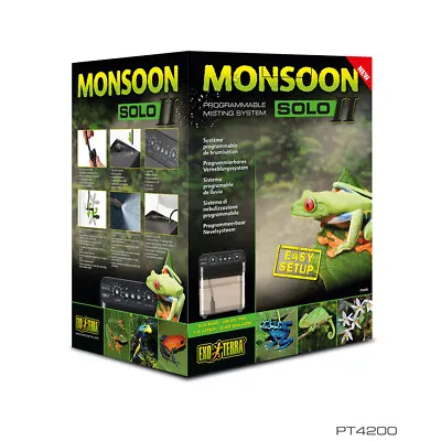 £18.17 • Buy Exo Terra Reptile Monsoon Rain / Mist System Solo, Multi Nozzles, Filter