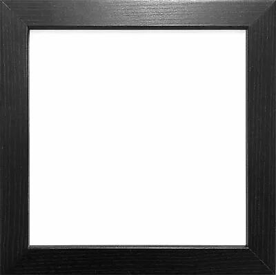 Square Picture Photo Frame Frames Black White Oak Poster Modern Wood Effect Size • £3.99