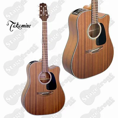 Takamine Gd11mcens Mahogany Dreadnought Electric Acoustic Guitar *brand New* • $525