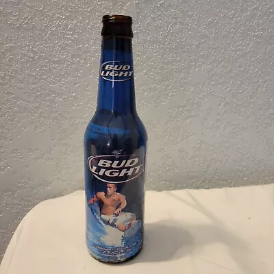 Vintage Special Edition Bud Light Bottle Men's Surfing And Women's Volley Ball • $20