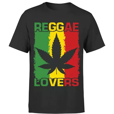 Reggae Lover Rasta Rastafari Jamaica Music Lover Mens T-Shirt #P1#Or#A • £9.99