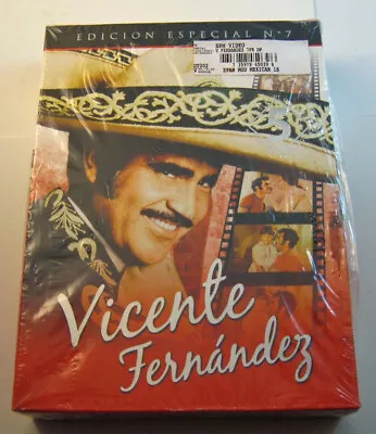 VICENTE FERNANDEZ  Edicion Especial No. 7 (5 Peliculas)  DVD SEALED! Laguna • $14.95