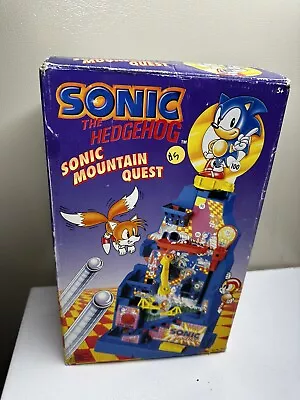 Vintage Tomy Sonic The Hedgehog Sonic Mountain Quest Battery Operated Game 1992 • $55