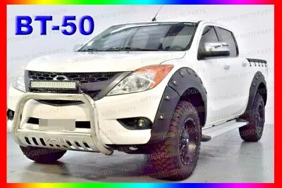 Wrinkle Black Fender Flares Wheel Arch 6pcs For Mazda BT-50 BT50 2012-2018 • $314.10