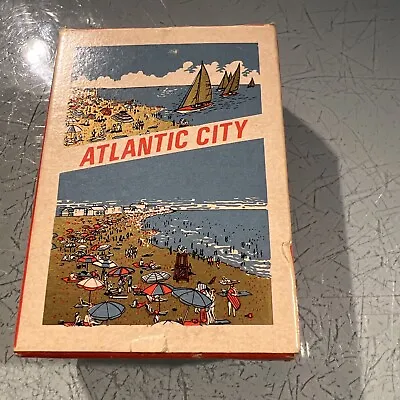 Vintage Atlantic City Miniature Playing Cards Set In Box Made In Hong Kong • $12