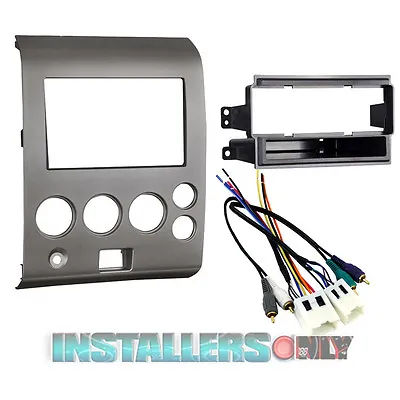 99-7406 Car Stereo Single Din Radio Install Dash Kit & Wires For Nissan W/ BOSE • $47.95