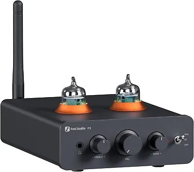 Fosi Audio P3 Tube Bluetooth Preamp Headphone Amplifier Home Audio Preamplifier • $75.99