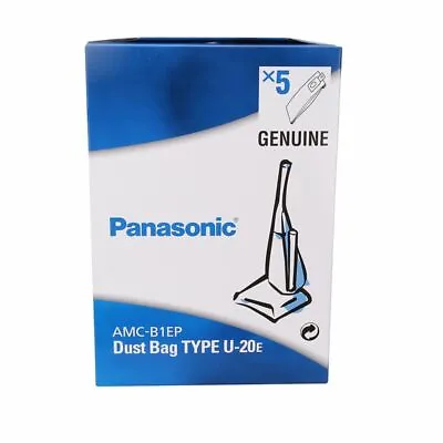 Genuine PAPER BAGS FIT PANASONIC UPRIGHT MC-E3001 MC-E3002 Vacuum Cleaner HS95 • £4.95