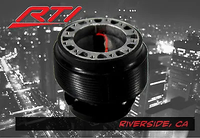 FOR: 88-91 Honda Civic EF 88-91 Integra DA Boss Steering Wheel Adapter Hub Black • $20