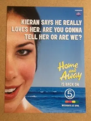 HOME AND AWAY  Ex-Scrapbook 2021  Original Vintage Magazine Advert / Poster • £11