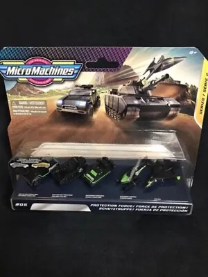 Micro Machines Series 2 #05 Protection Force Set Of 5 • $19.99
