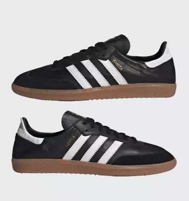 [IF0641] Adidas Samba Decon Men's Sneaker Shoes Core Black/White *NEW* • $119.99