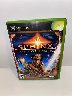 Sphinx And The Cursed Mummy (Microsoft Xbox 2003) Complete • $8