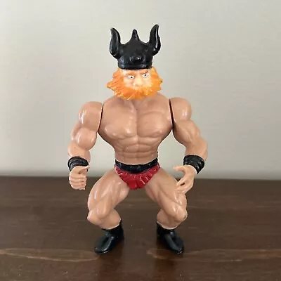 Vintage Huk Galaxy Fighters Heroes Muscle Warriors Sewco Sungold MOTU KO Figure • $21.99