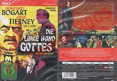 DVD R2 THE LEFT HAND OF GOD Humphrey Bogart Gene Tierney Lee J Cobb Region 2 NEW • £14.99