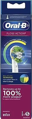 $65 • Buy Oral B Power Toothbrush Floss Action Refills 5 Pack