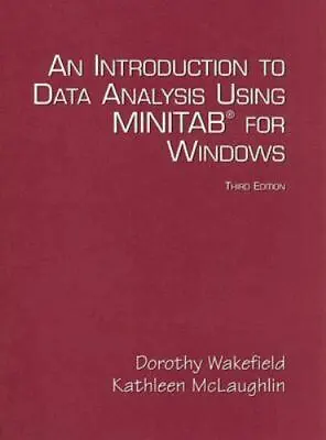 Introduction To Data Analysis Using Minitab For Windows An • $4.33