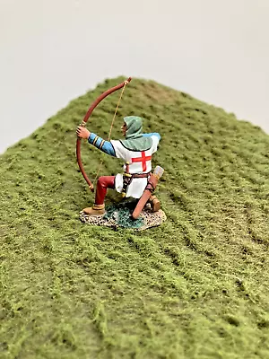 1/30 KING & COUNTRY Medieval Knight  Series # MK170  Crusader Kneeling Archer  • $49