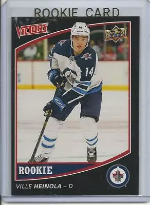 $3.99 • Buy 2019-20 UD Upper Deck Victory Black Ville Heinola Rookie Card RC #V22 Mint