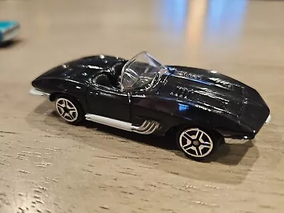 Pristine 1961 Black Chevy Corvette - Mako Shark - 1/64 Scale Diecast  • $9.99