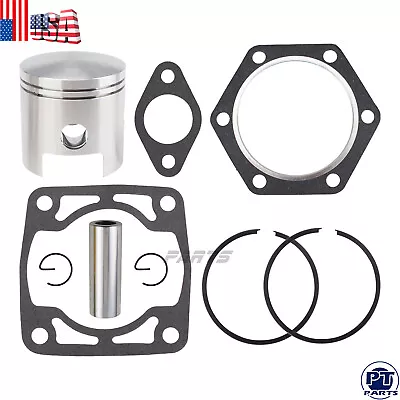 For EZGO 2 Cycle Gas Golf Cart 1976-1988 Piston Ring & Gasket Kit Standard Bore • $34.98