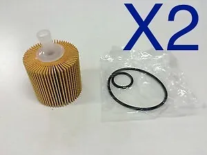 2x Oil Filter Fits R2648P For TOYOTA CAMRY 4CYL 2.5L PETROL ASV50R 2AR-FE 11-ON • $15.20