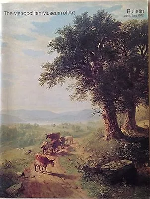 Metropolitan Museum Bulletin Vintage Fine Art Book Paintings Hudson River School • $12.95