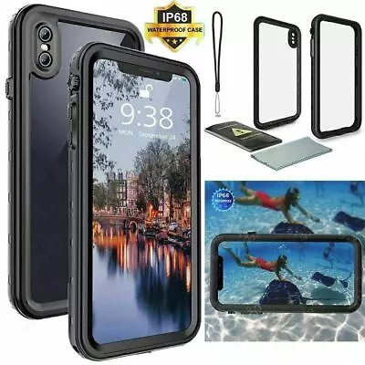 For IPhone 11 Cover Pro Max X XS XR 6 6s 7 8 Plus Shock Dust  Waterproof Case • $32.99