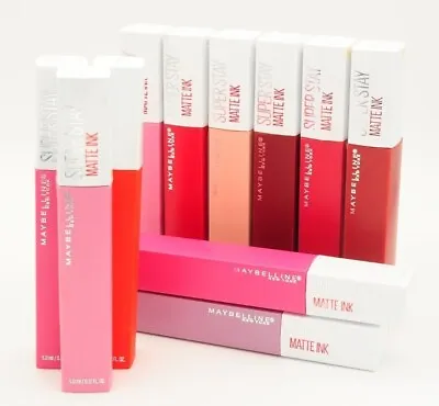 $6.99 • Buy Maybelline New York Super Stay Matte Ink Lipstick/lip Color YOU PICK COLOR *NEW*