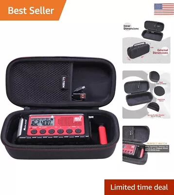 EVA Hard Case For Midland Emergency Crank Weather Radio - Shockproof & Durable • $35.99