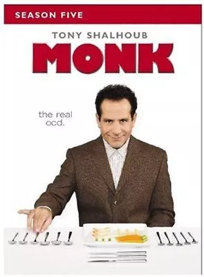 Monk ~ Complete 5th Fifth Season 5 Five ~ BRAND NEW DVD SET • $12.49