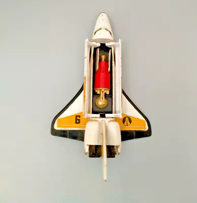 Vintage Corgi James Bond 007 Moonraker Space Shuttle + Satellite Die Cast Toy • £9.99