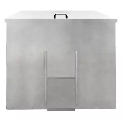 Coal Storage Bunker 500kg 772L Galvanised Steel Raised Metal Base Strengthening • £193.99