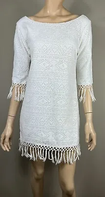 $25 • Buy Tigerlily White Lace Style Dress - Size 12